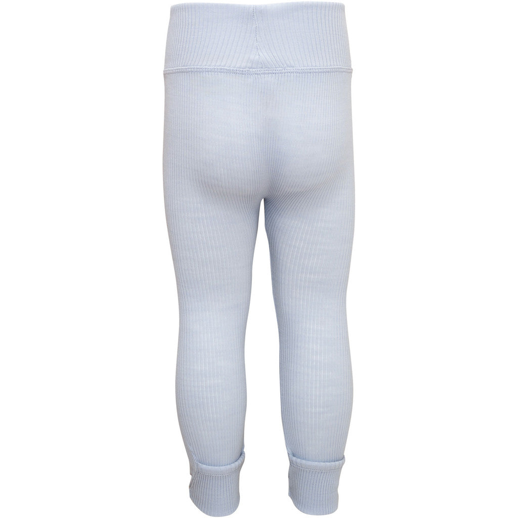 minimalisma Answer - Baby wool leggings Leggings / pants for babies Frost Blue