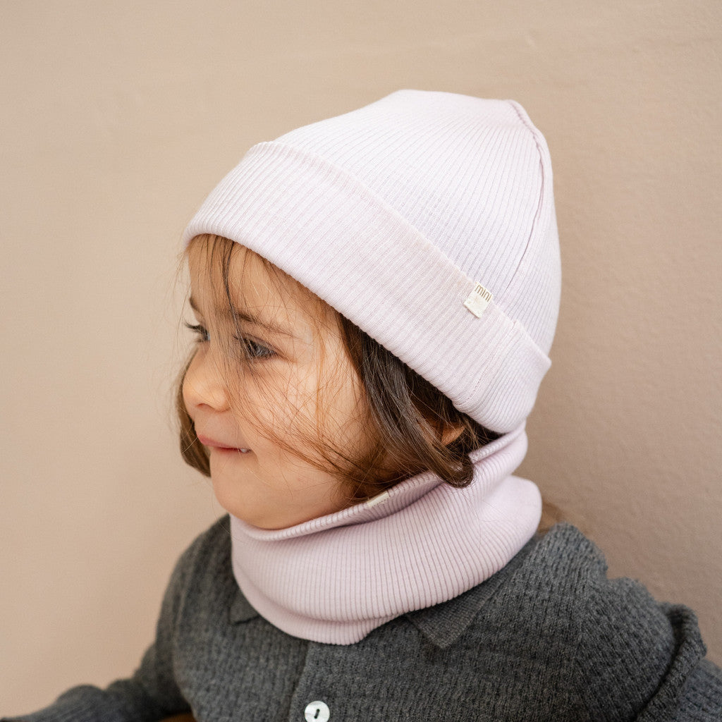 minimalisma Argir - Children's wool snood Bib / Hairband / Acc Peony