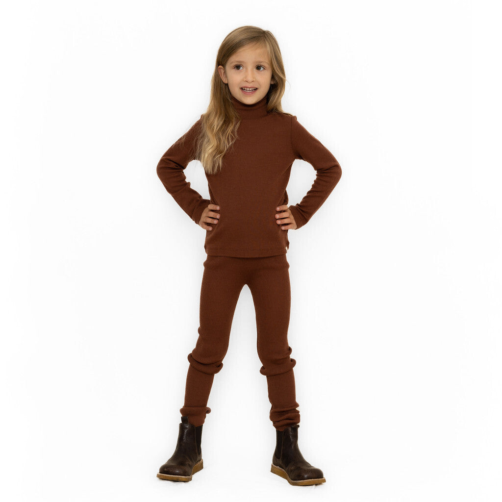 minimalisma Arona 0-6Y Leggings / pants for babies and kids Gingerbread