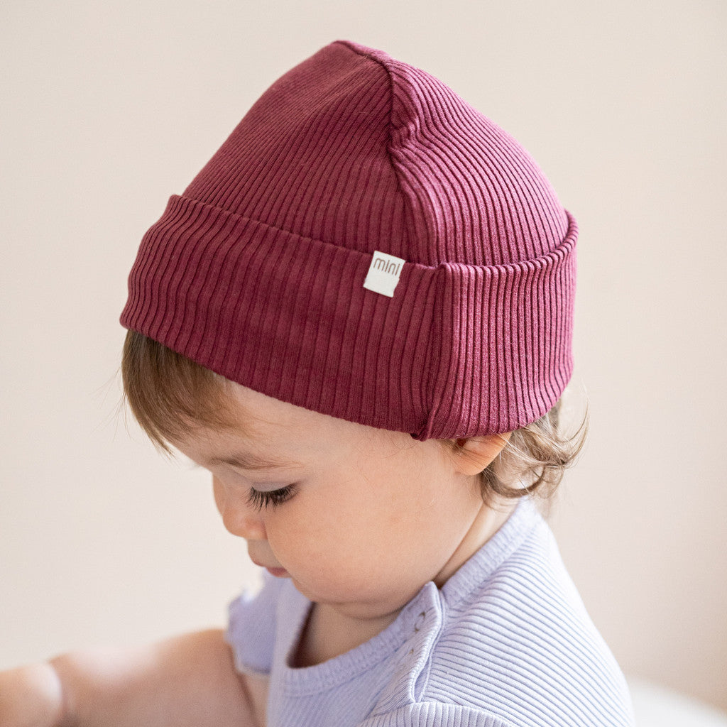 minimalisma Bambi Hat / Bonnet Pomegranate