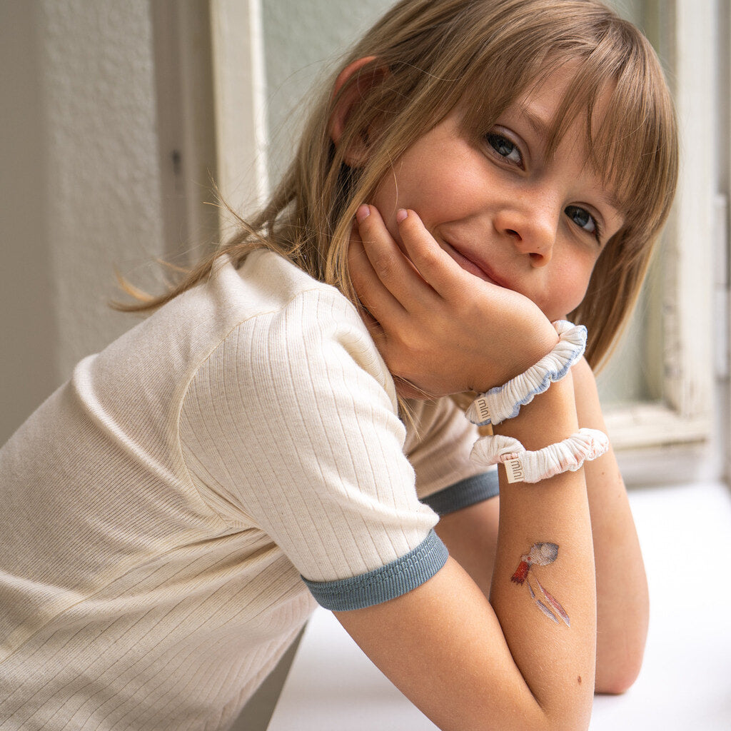 minimalisma Belastic Bib / Hairband / Acc Clear Stripes