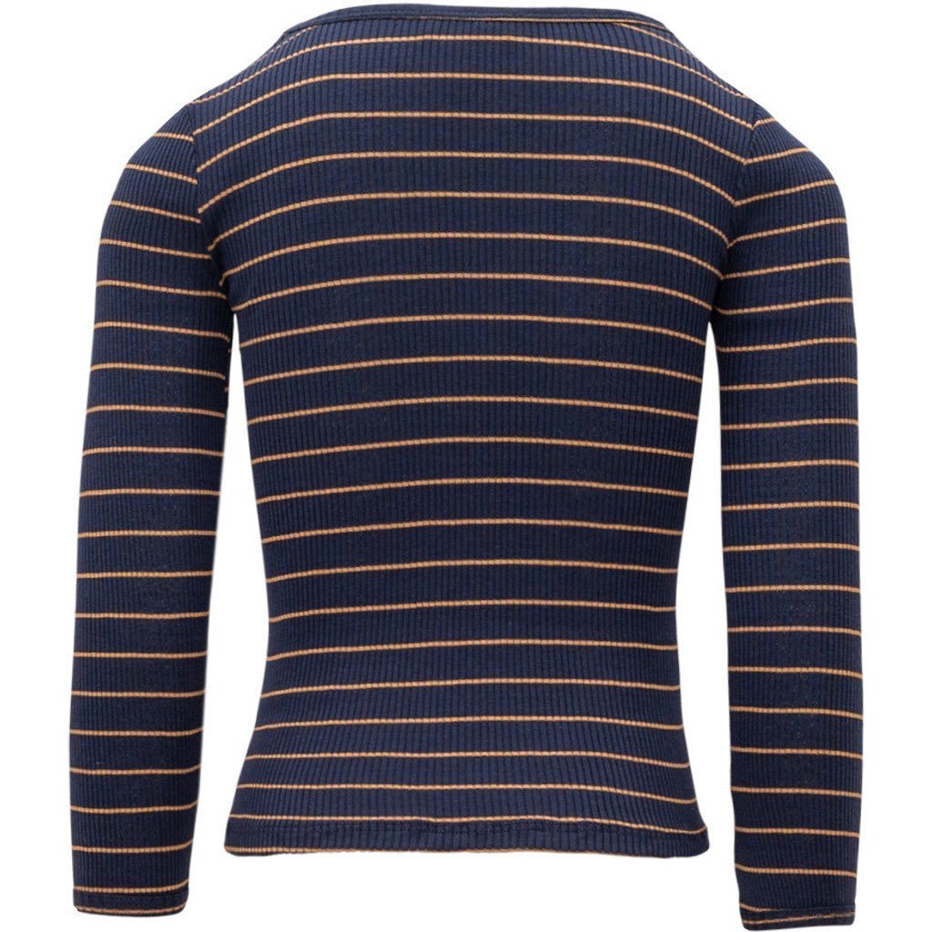 minimalisma Bergen 2-6Y Blouse for kids Bronze Stripes