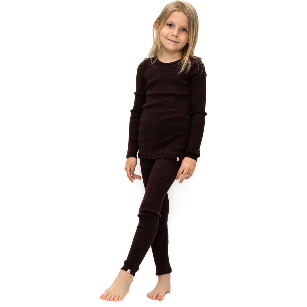 minimalisma Bieber 6-14Y Leggings / pants for kids Cacao