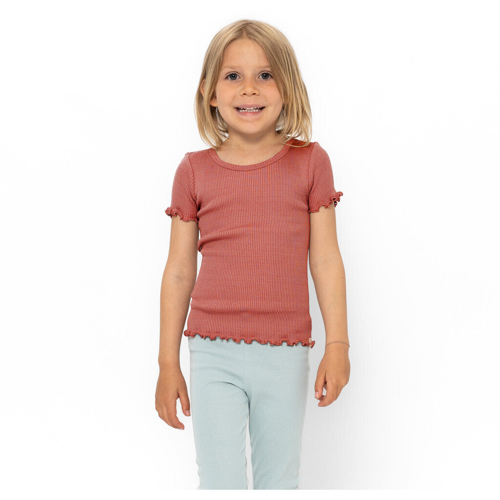 minimalisma Blomst 2-6Y Blouse for kids Antique Red