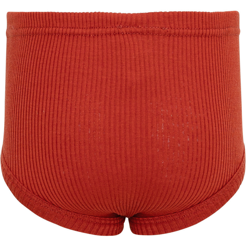 minimalisma Bobbi Leggings / pants for babies and kids Poppy Red