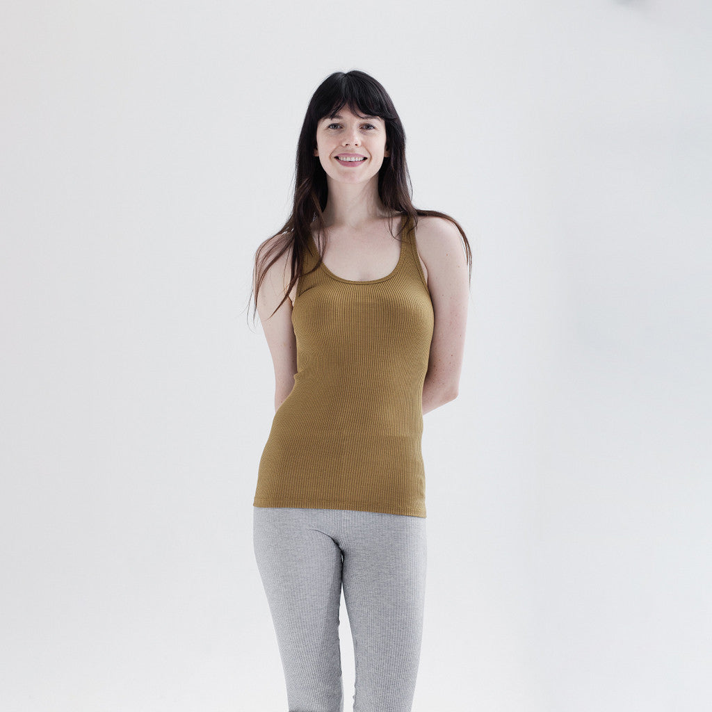 minimalisma Gudrun Blouse for women Seaweed