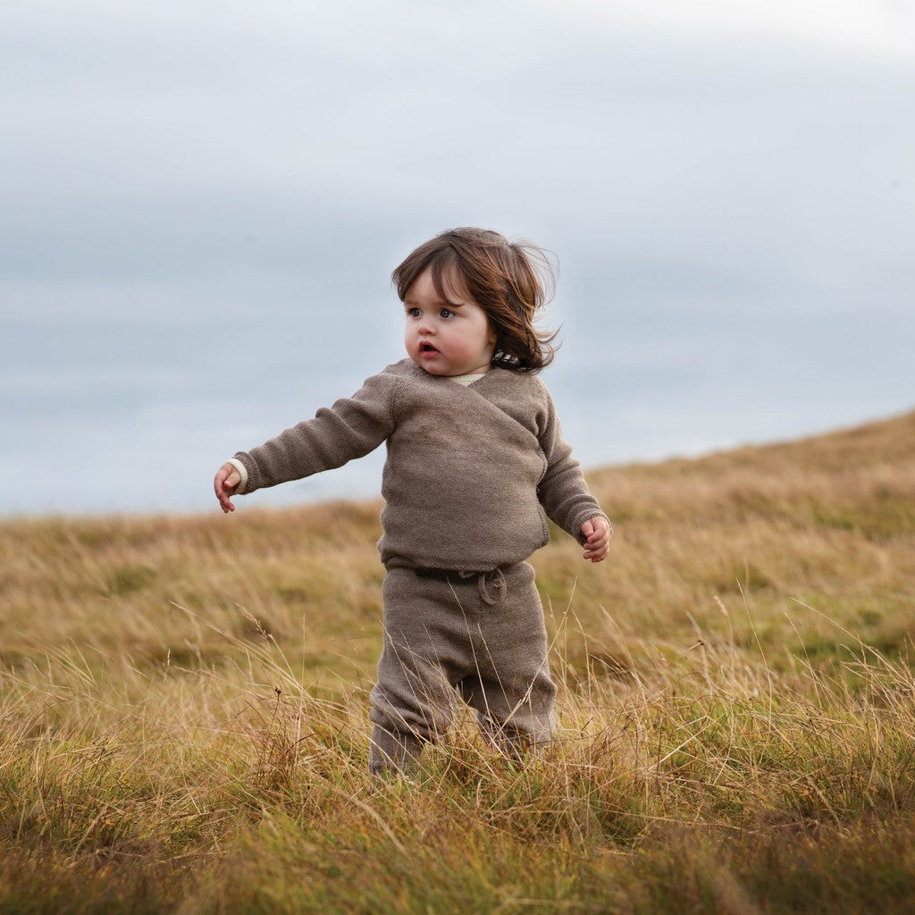 minimalisma Kastrup Leggings / pants for babies Ash Brown