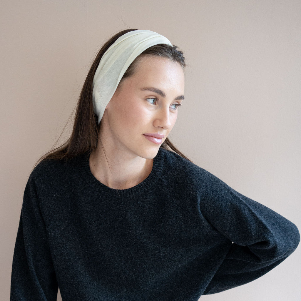 minimalisma Venlig Bib / Hairband / Acc Off White
