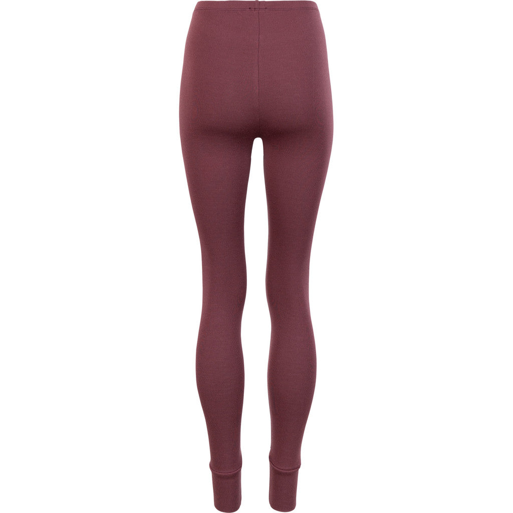 minimalisma Vivid - Women's wool leggings Leggings / pants for women Bordeaux
