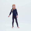 minimalisma Bieber 6-14Y Leggings / pants for kids Bronze Stripes