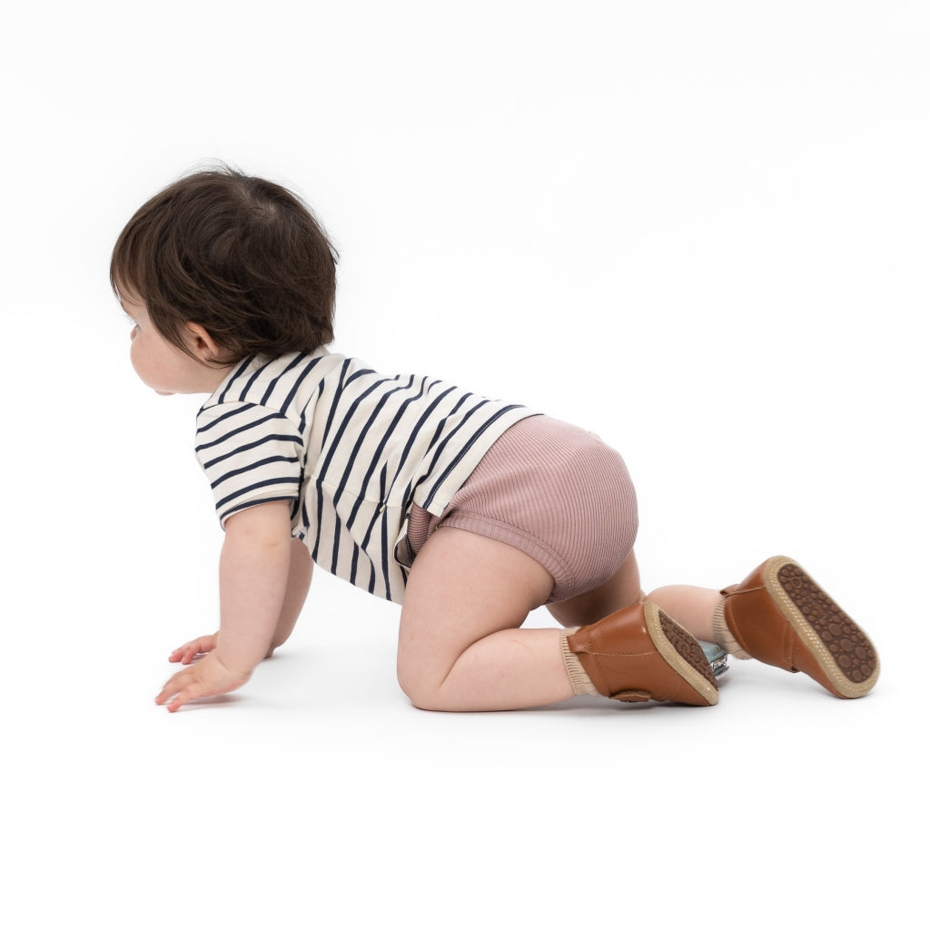 minimalisma Bobbi Leggings / pants for babies and kids Dusty Rose