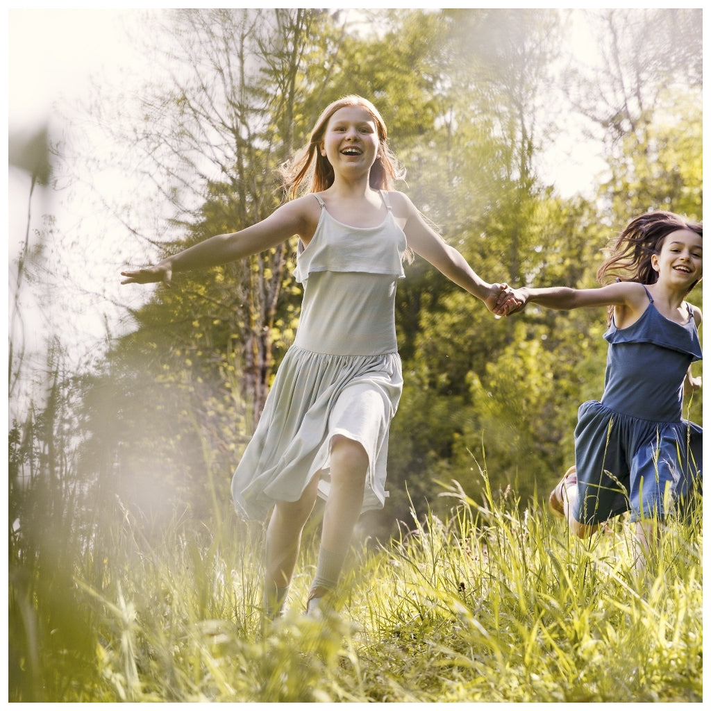 minimalisma Lis Dress Birch Cloud Stripe