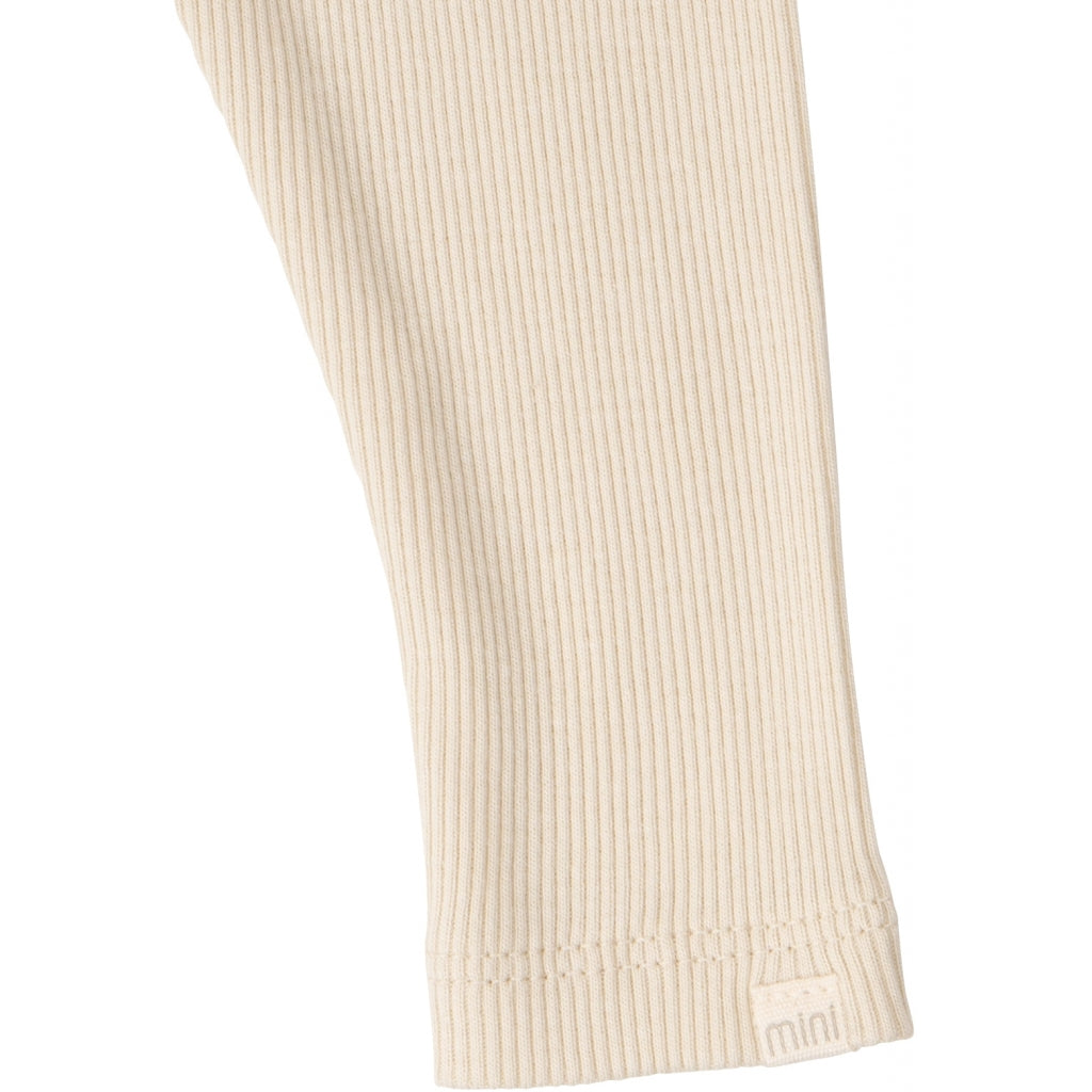 minimalisma Ribs 0-5Y Leggings / pants for babies and kids Almond