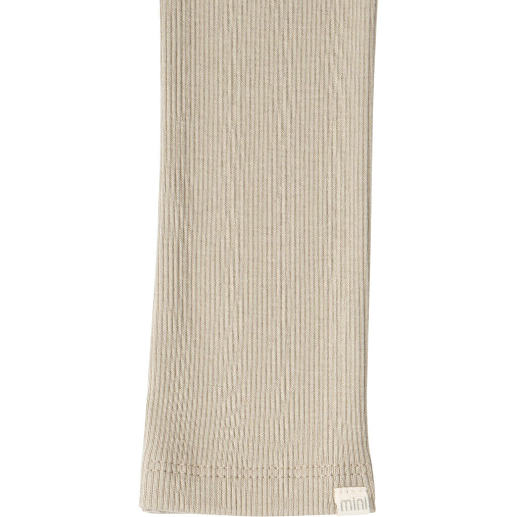 minimalisma Ribs 0-5Y Leggings / pants for babies and kids Pale Olive