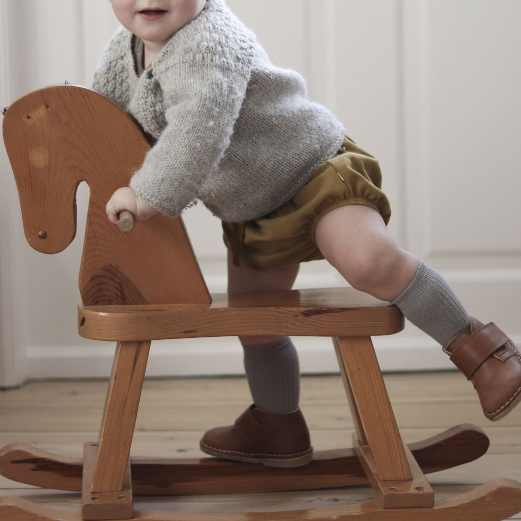 minimalisma Smoelf Leggings / pants for babies Golden Leaf