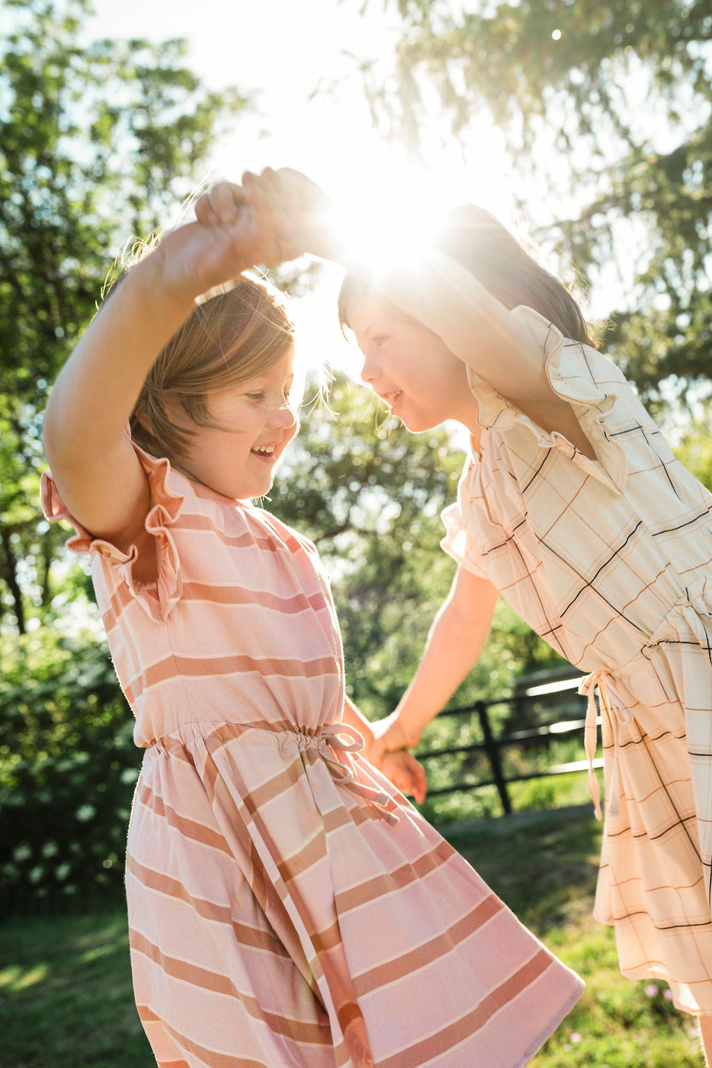 minimalisma gots certified organic cotton dresses kids photoshoot natural qualities everyday magic