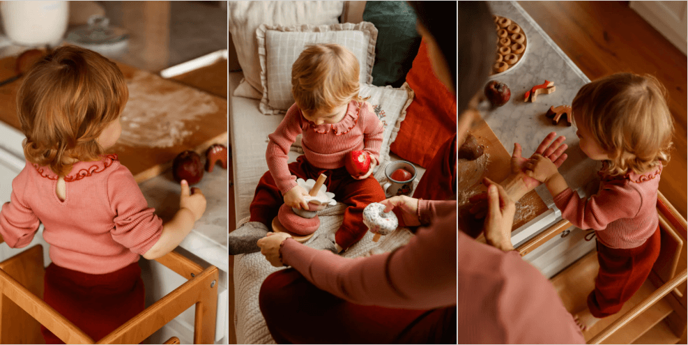 🎄 The Perfect Slow Advent Day: Baking Linzer Cookies in Cashmere & Wool-Silk