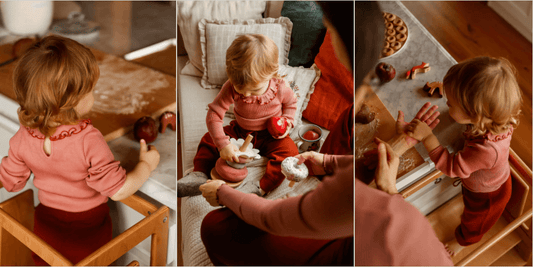 🎄 The Perfect Slow Advent Day: Baking Linzer Cookies in Cashmere & Wool-Silk