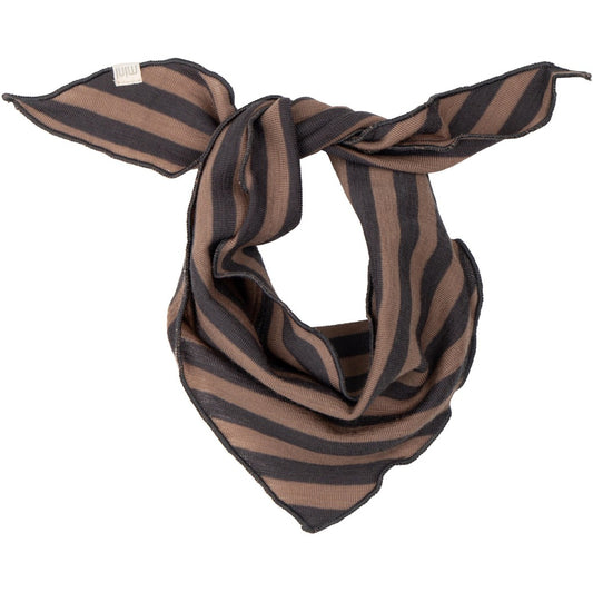 minimalisma Abib Bib / Hairband / Acc Almost Nut Stripes