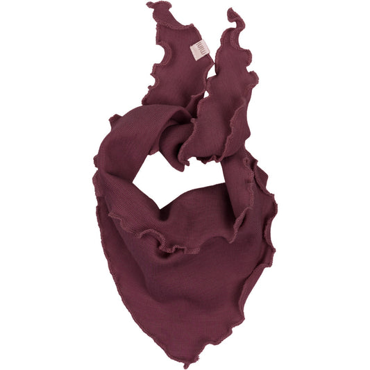 minimalisma Abib - Baby wool scarf Bib / Hairband / Acc Bordeaux