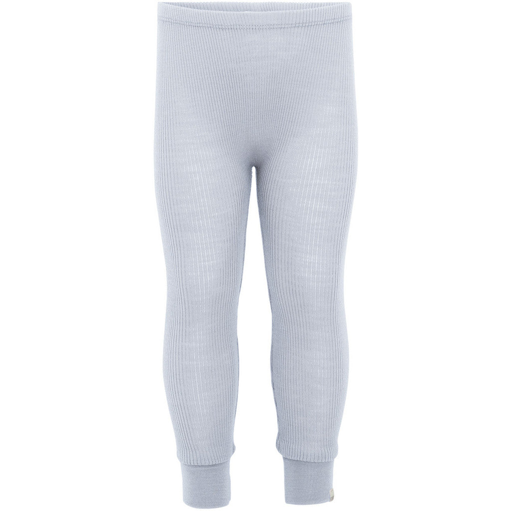 minimalisma Active - Children's wool leggings Leggings / pants for kids Frost Blue