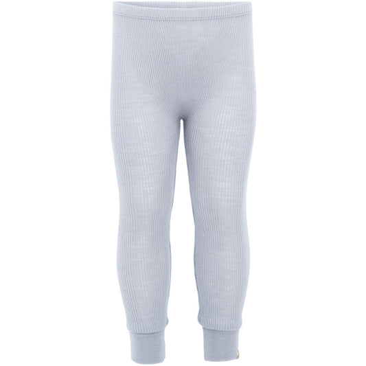 minimalisma Active - Children's wool leggings Leggings / pants for kids Frost Blue