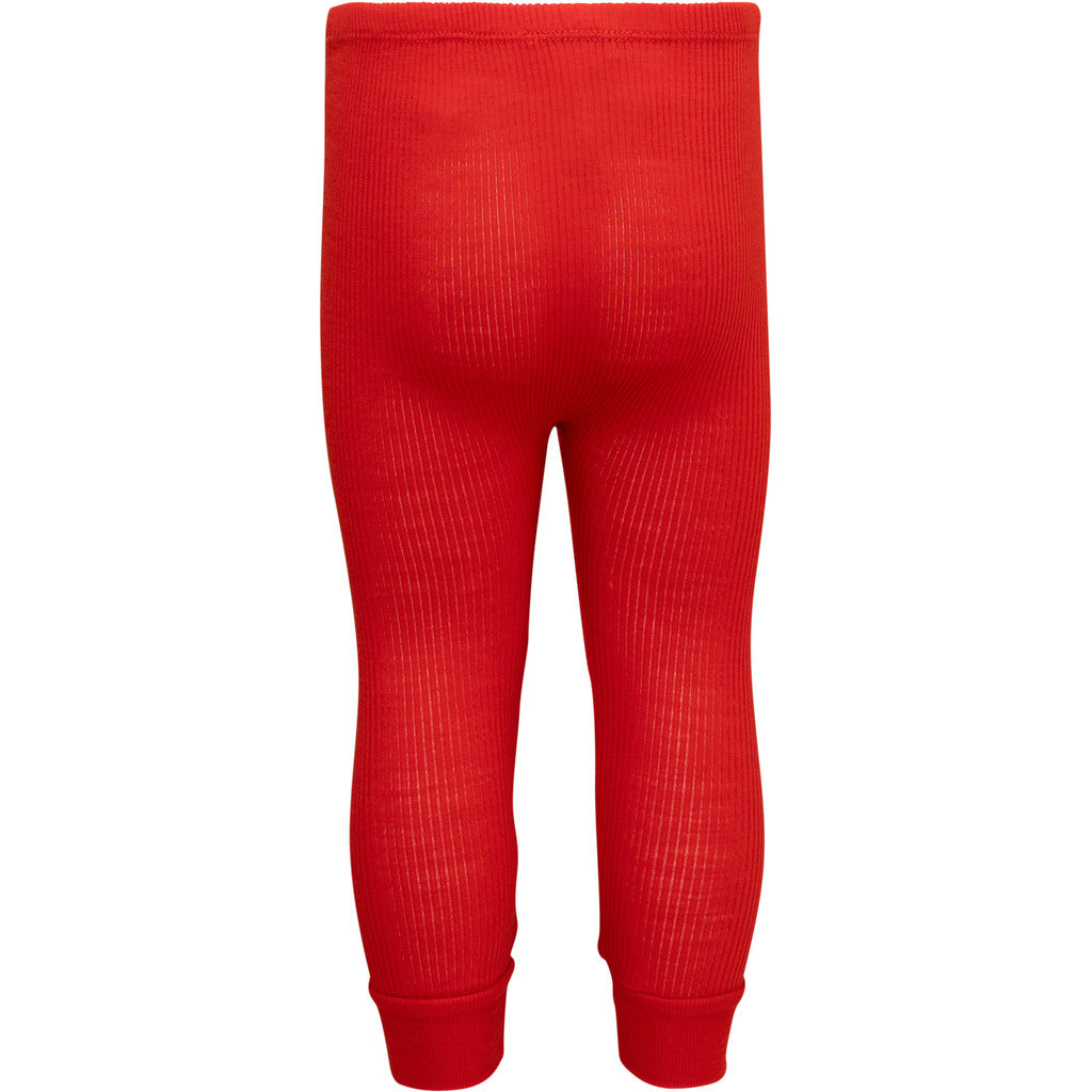 minimalisma Active - Children's wool leggings Leggings / pants for kids Red