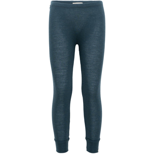 minimalisma Active - Children's wool leggings Leggings / pants for kids Surf Blue