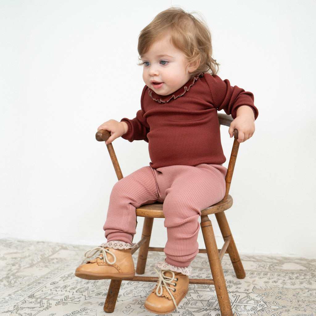 minimalisma Active 0-6Y Leggings / pants for babies and kids Rose