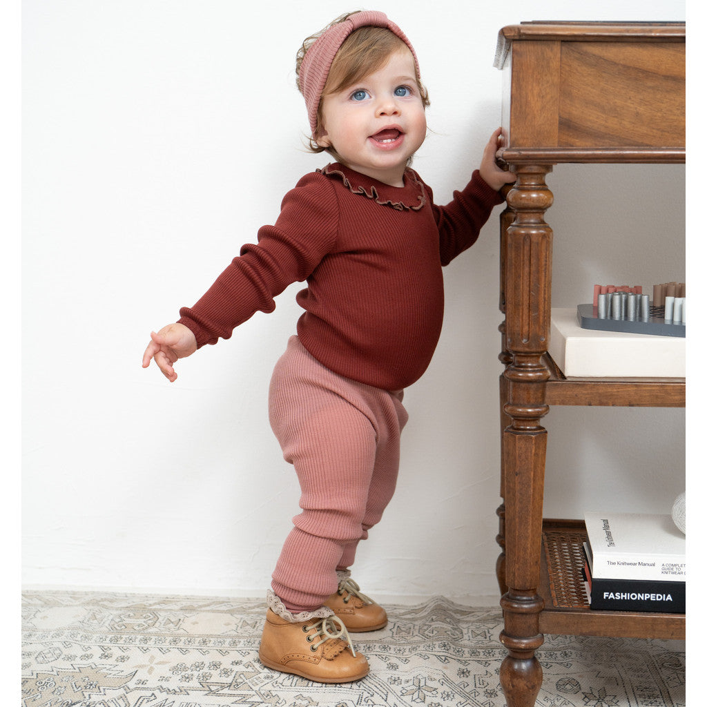 minimalisma Active 0-6Y Leggings / pants for babies and kids Rose