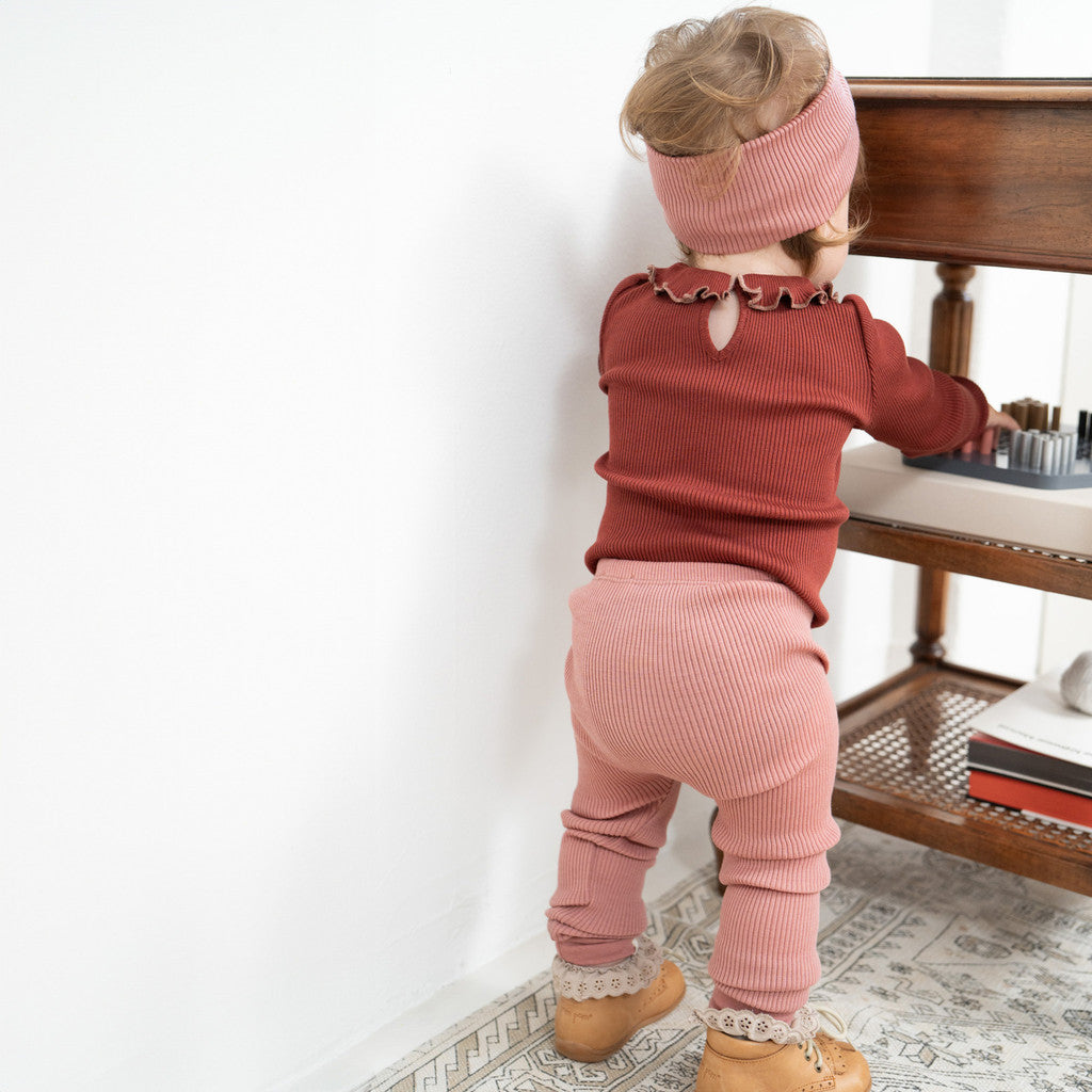 minimalisma Active 0-6Y Leggings / pants for babies and kids Rose