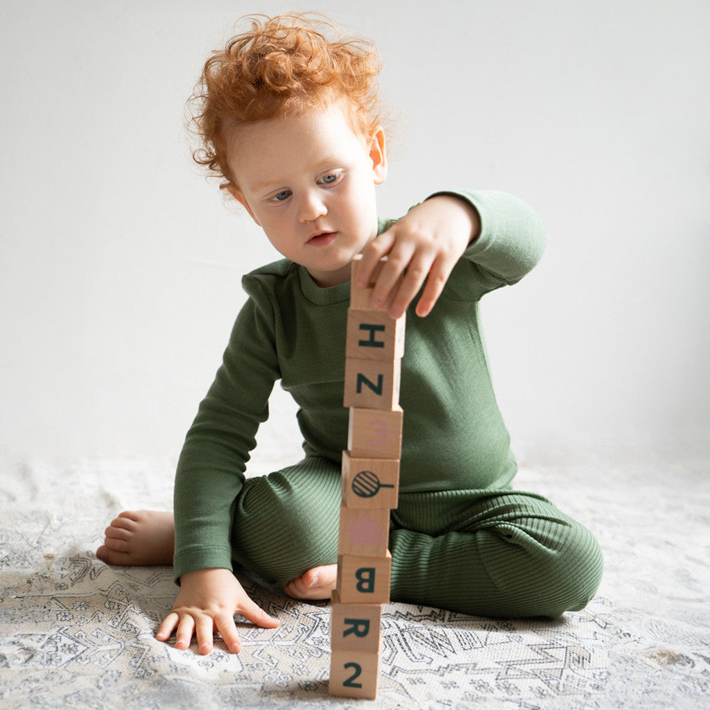 minimalisma Active 6-14Y Leggings / pants for kids Greenery