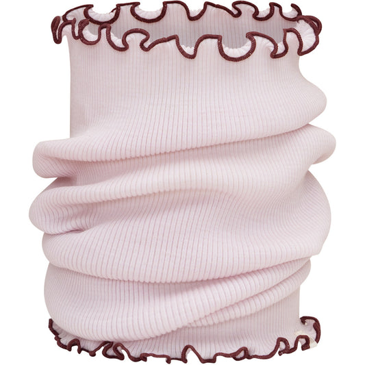 minimalisma Aha - Children's wool tube scarf Bib / Hairband / Acc Peony with Bordeaux