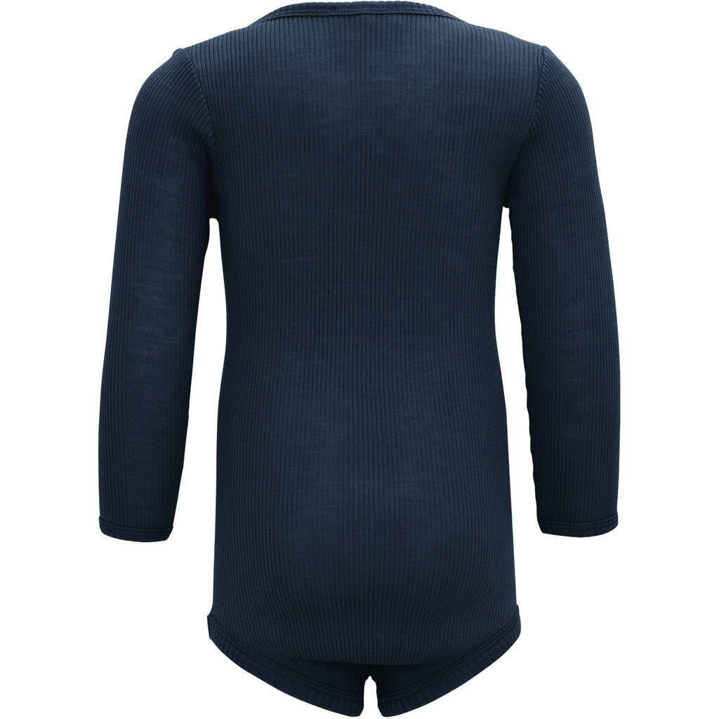 minimalisma Alaska - long-sleeve merino wool body Body Night