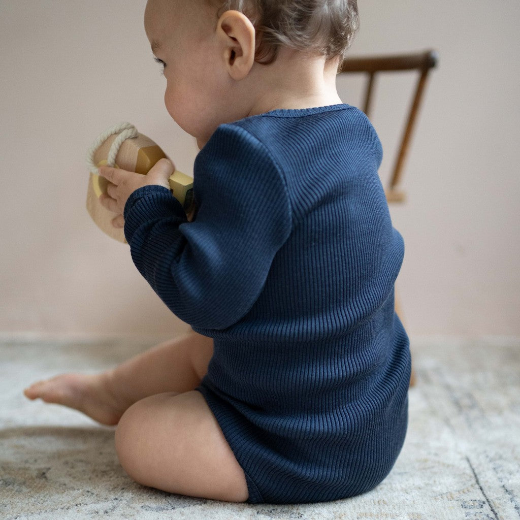minimalisma Alaska - long-sleeve merino wool body Body Night