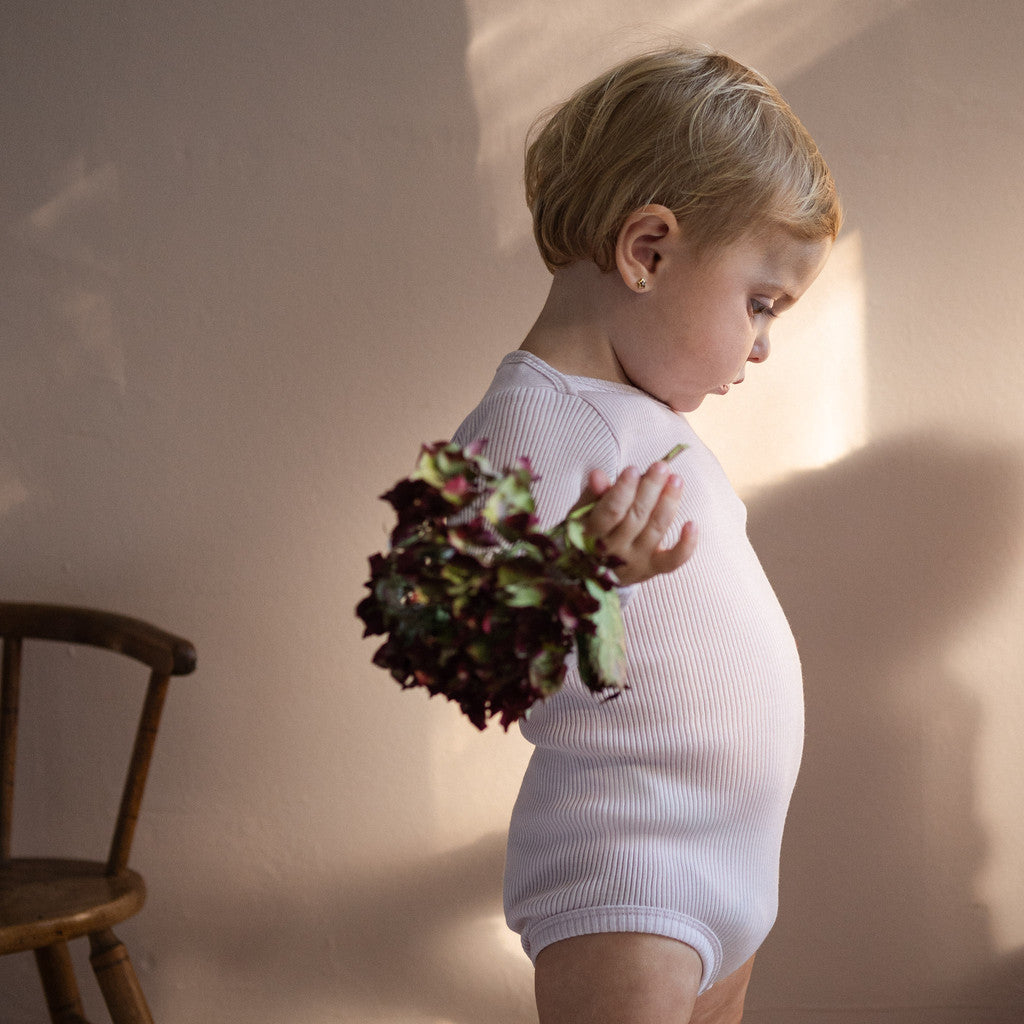 minimalisma Alaska - long-sleeve merino wool body Body Peony