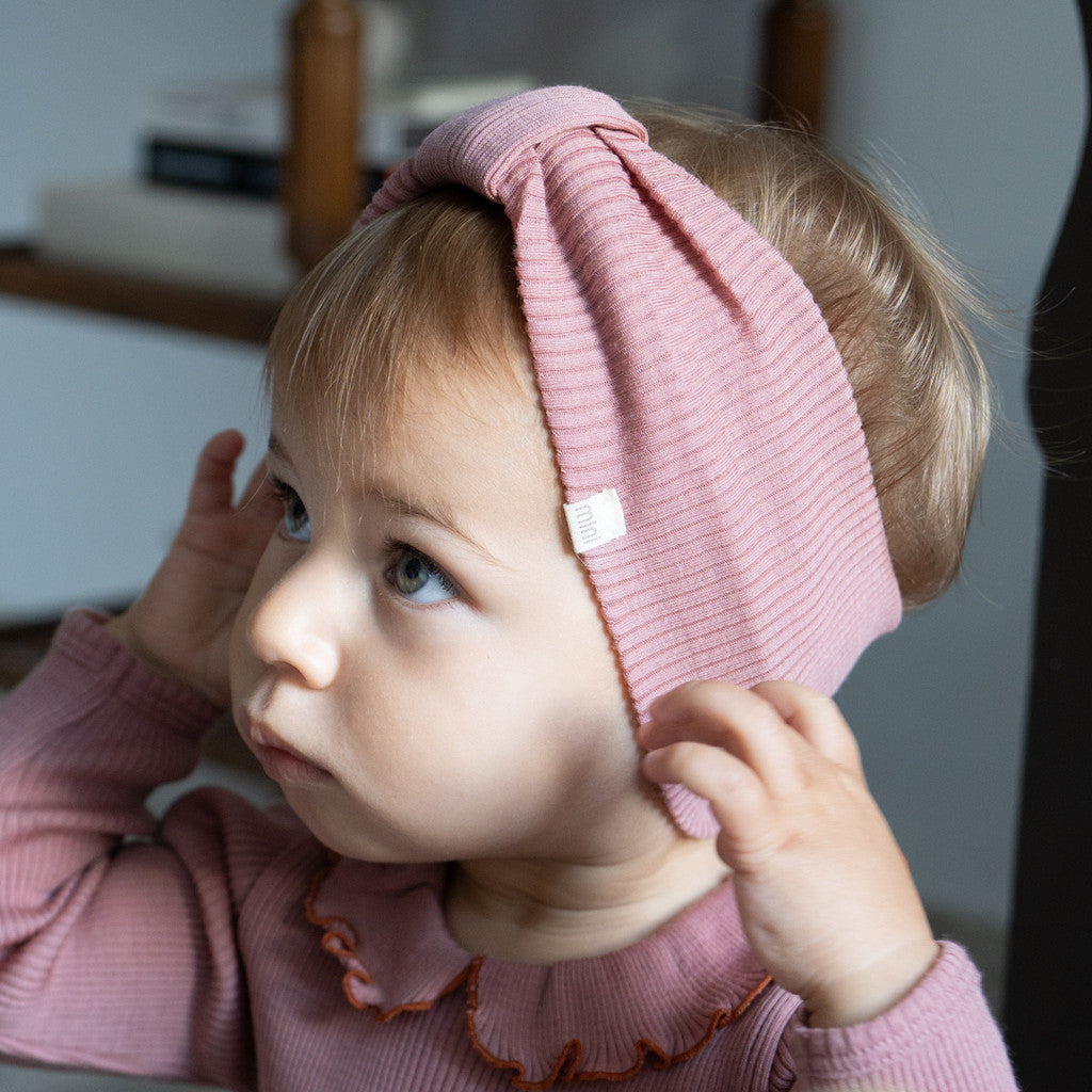 minimalisma Alba Bib / Hairband / Acc Rose