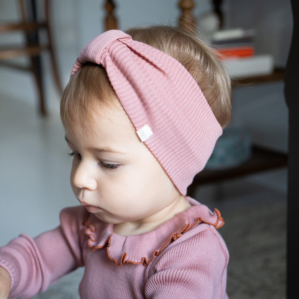 minimalisma Alba Bib / Hairband / Acc Rose