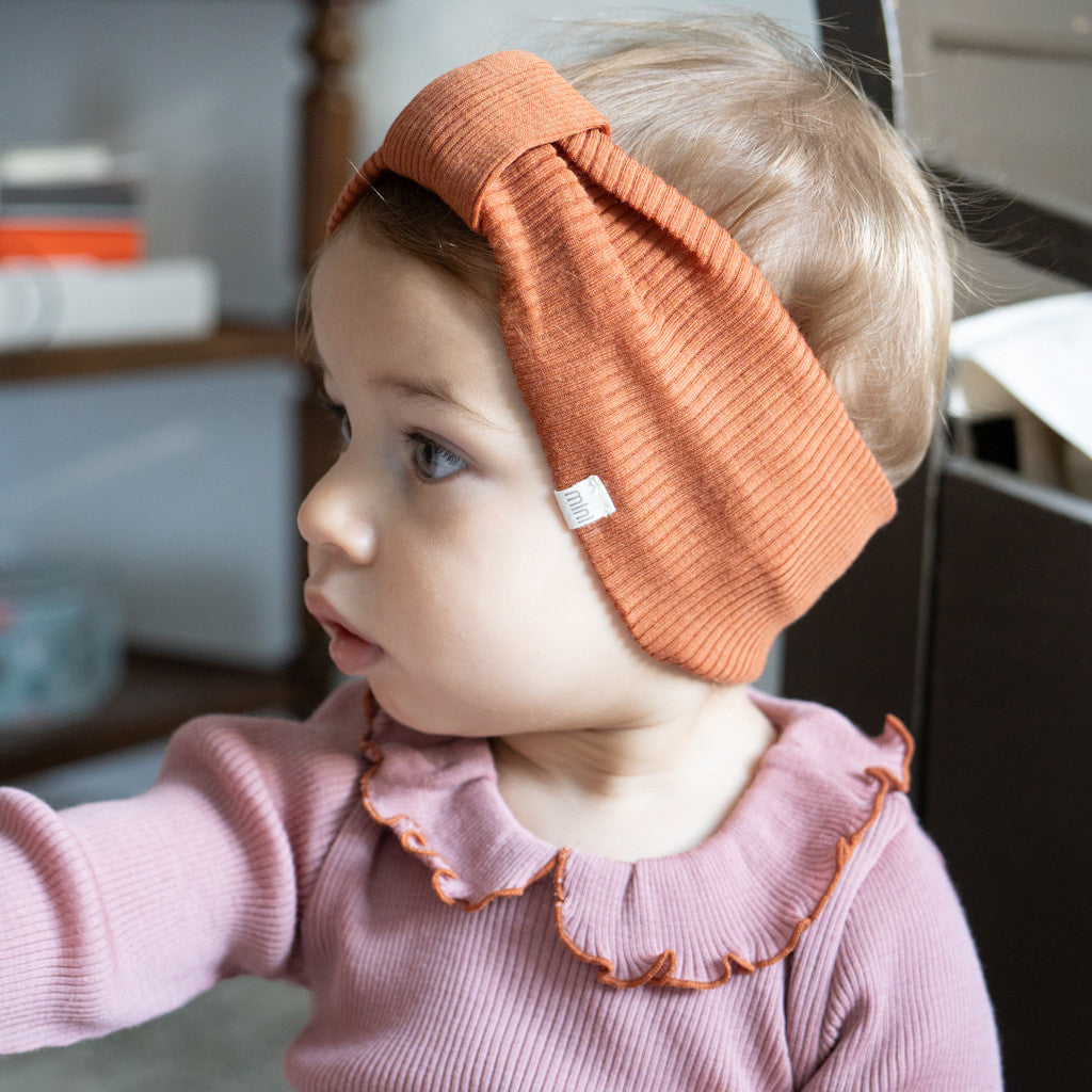 minimalisma Alba Bib / Hairband / Acc Rust