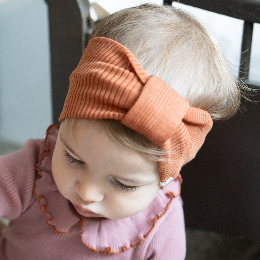 minimalisma Alba Bib / Hairband / Acc Rust