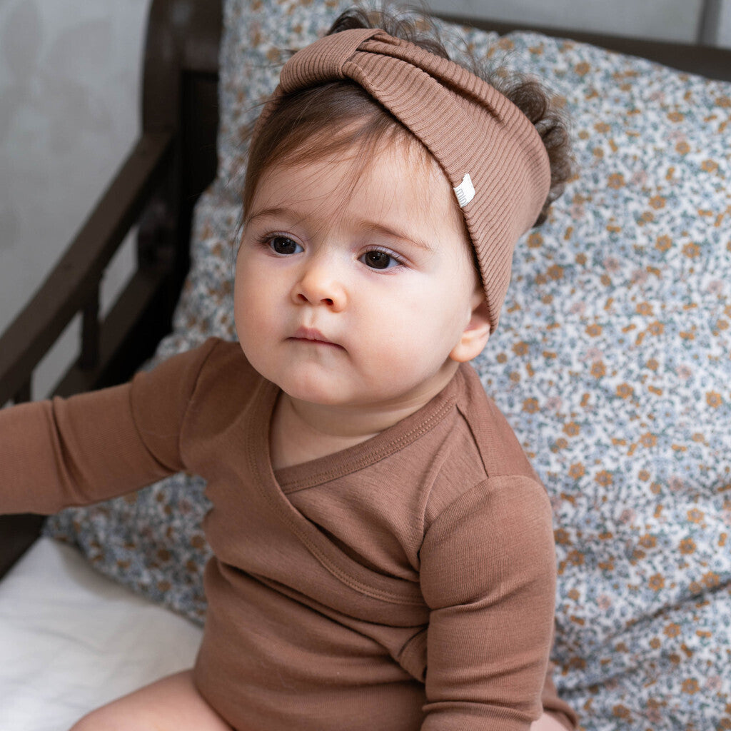 minimalisma Alba Bib / Hairband / Acc Toffee