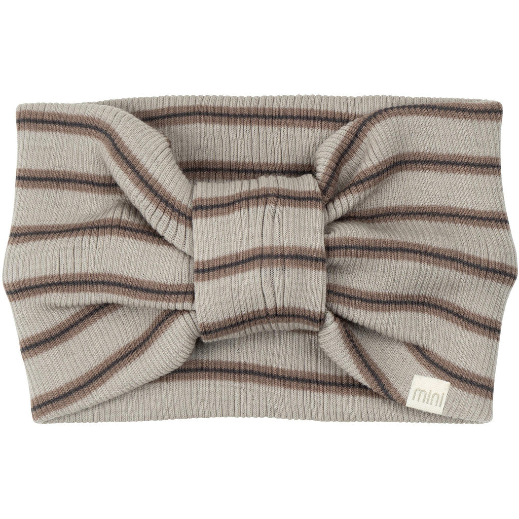 minimalisma Alba Bib / Hairband / Acc Winter Fog Stripes