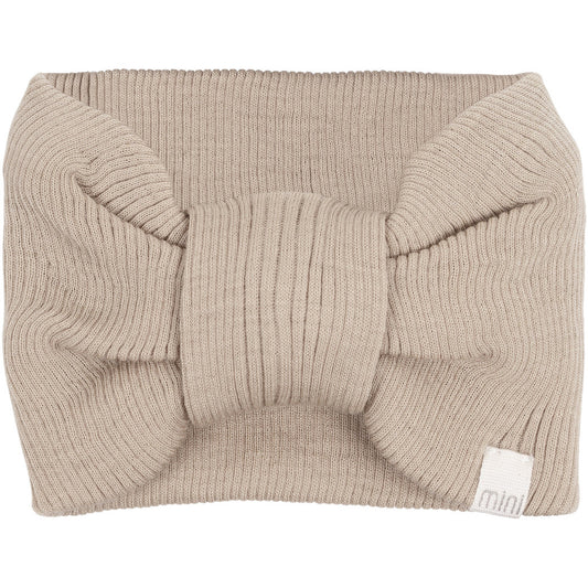 minimalisma Alba - Children's wool headband Bib / Hairband / Acc Beige