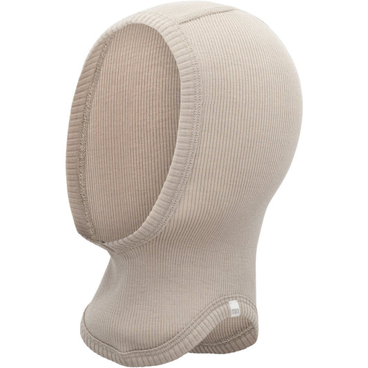 minimalisma Alephant - Children's wool balaclava Hat / Bonnet Hemp