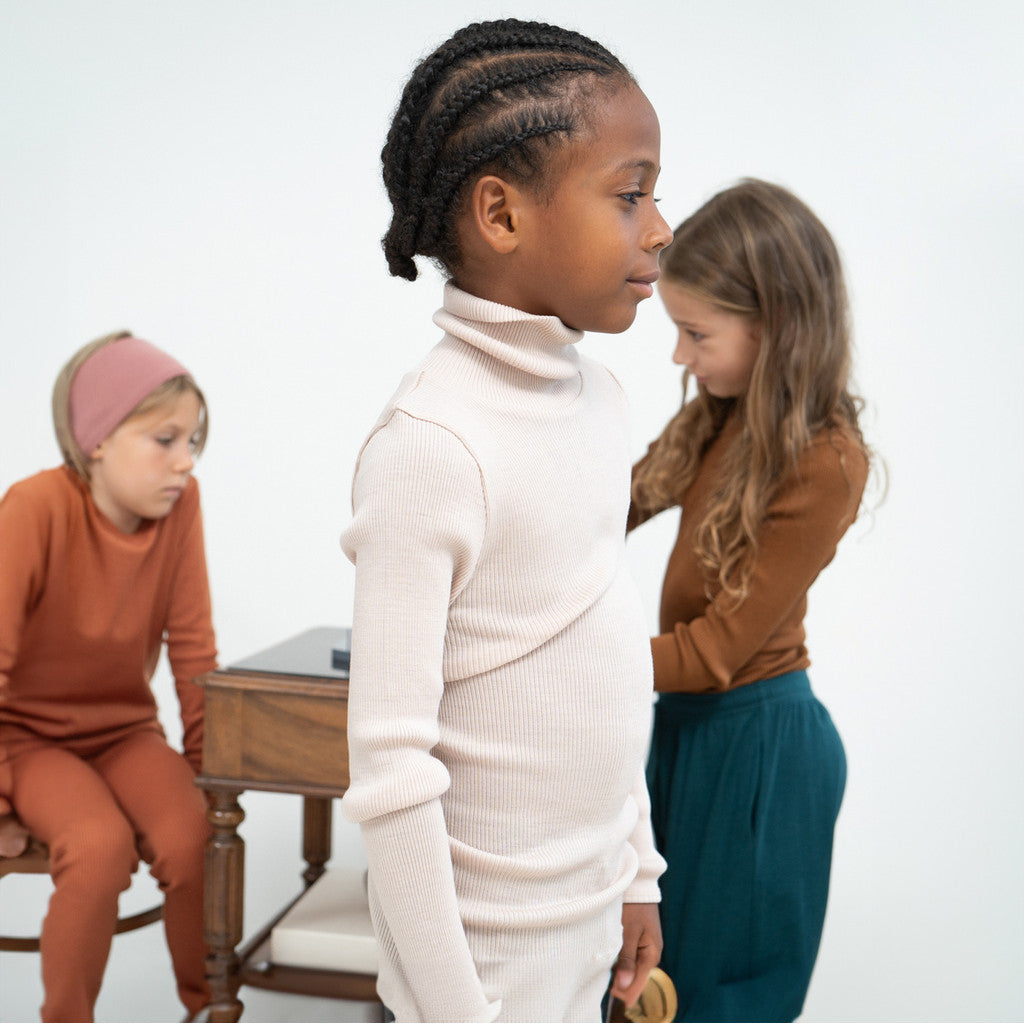 minimalisma Alf 6-14Y Blouse for kids Beige