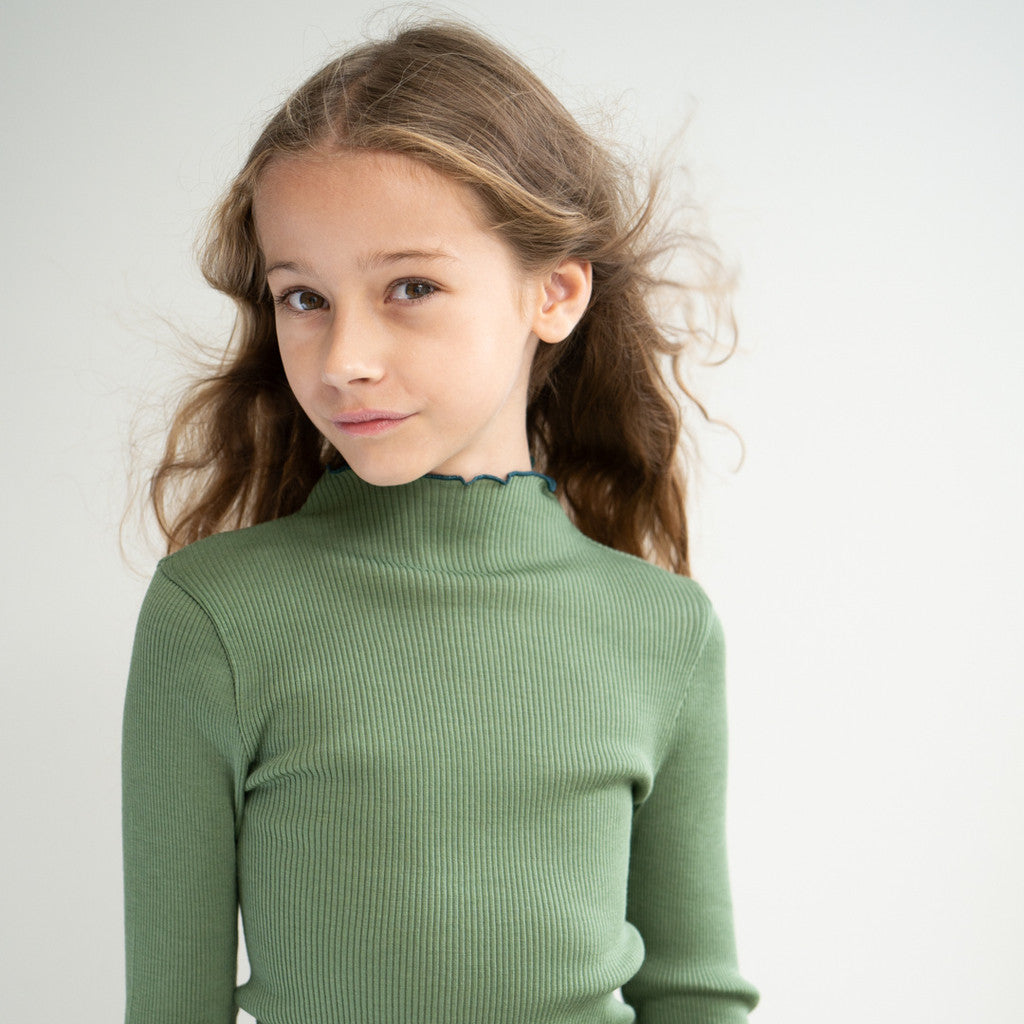 minimalisma Alfina 2-5Y Blouse for kids Greenery