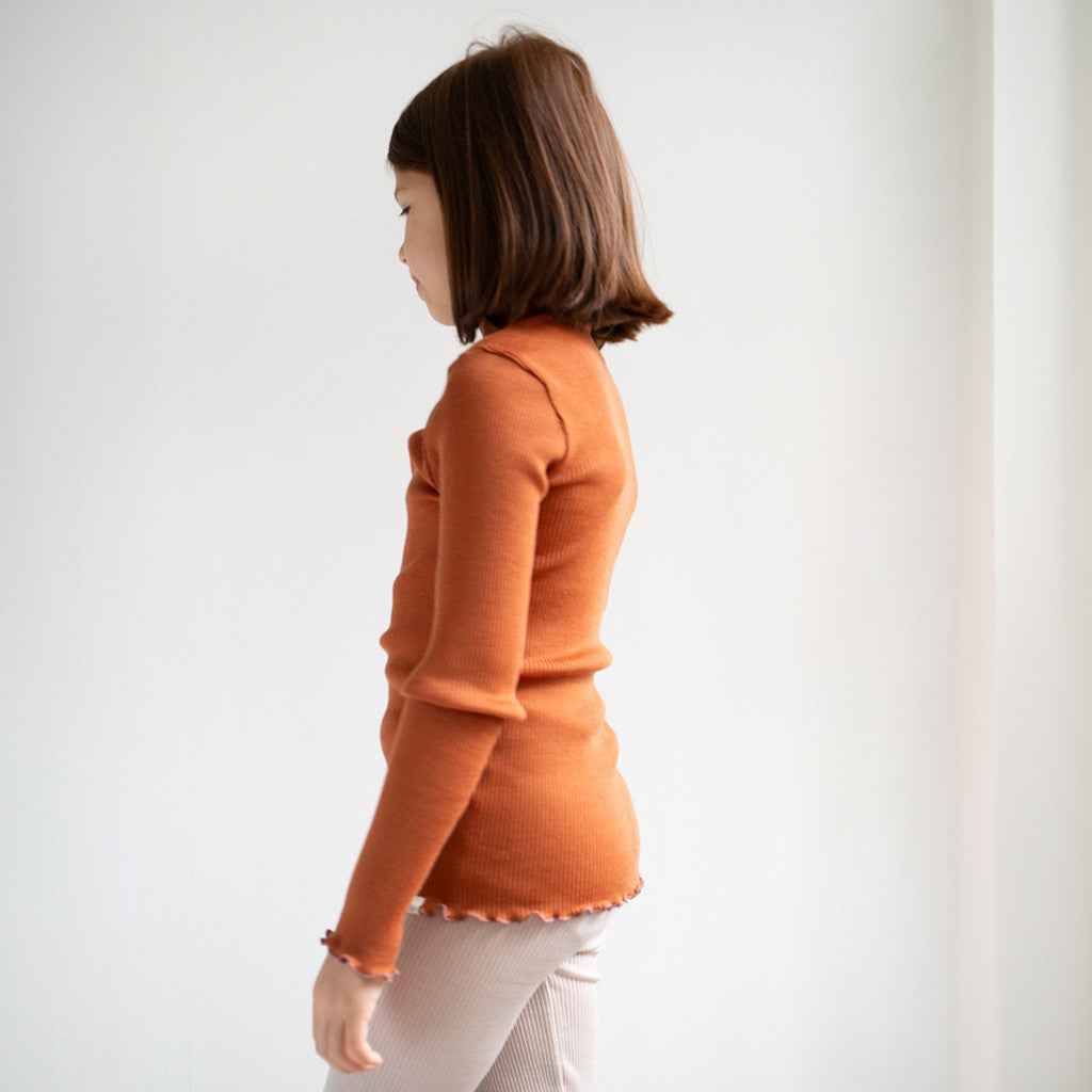 minimalisma Alfina 2-5Y Blouse for kids Rust