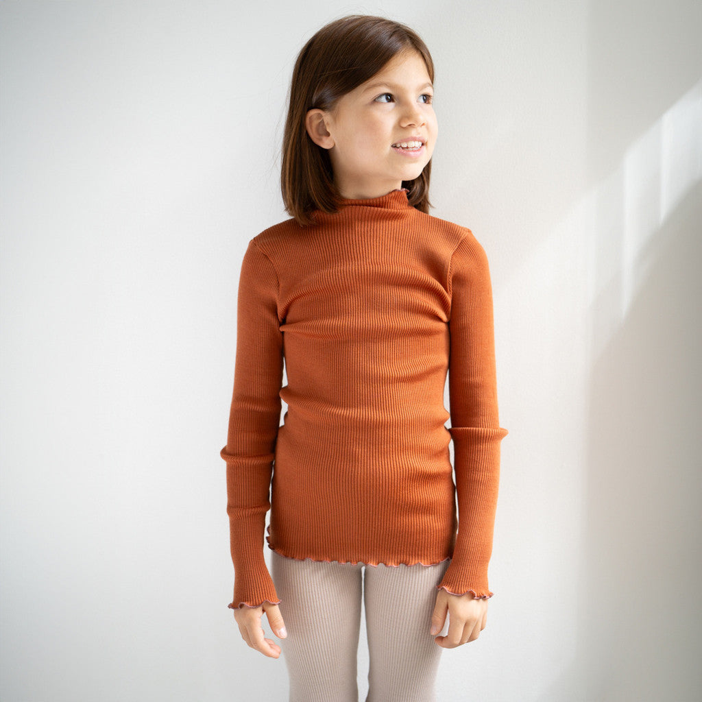 minimalisma Alfina 6-14Y Blouse for kids Rust