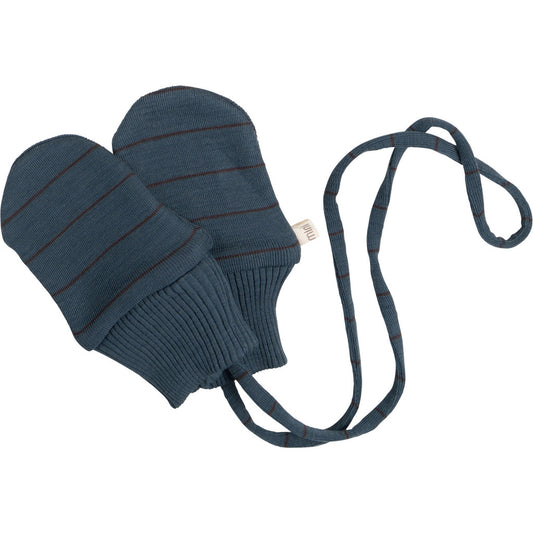 minimalisma Allo - Baby wool mittens Bib / Hairband / Acc Surf Stripes