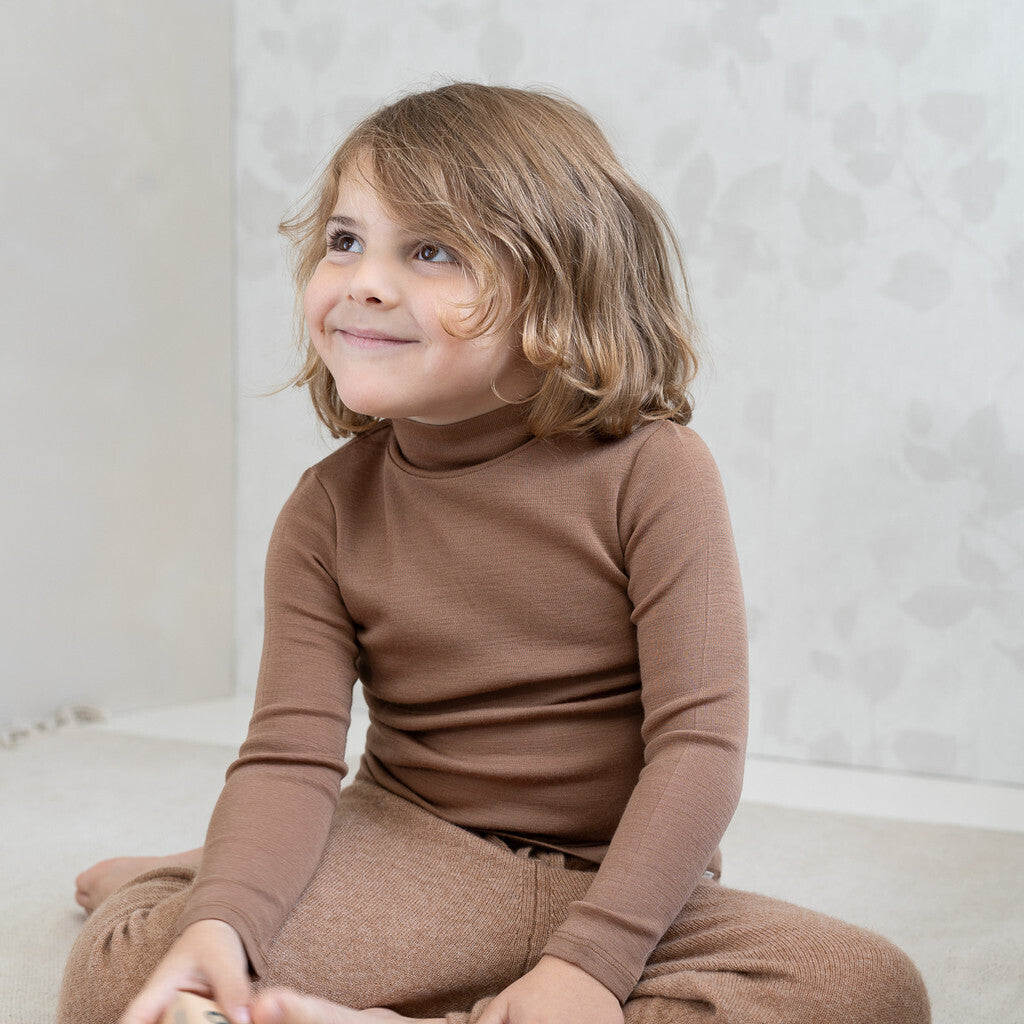 minimalisma Alpha 2-5Y Blouse for kids Toffee